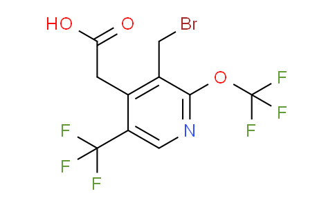 AM144015 | 1805016-32-3 | 3-(Bromomethyl)-2-(trifluoromethoxy)-5-(trifluoromethyl)pyridine-4-acetic acid