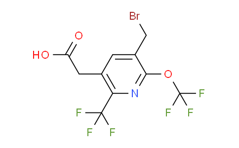 AM144020 | 1805296-65-4 | 3-(Bromomethyl)-2-(trifluoromethoxy)-6-(trifluoromethyl)pyridine-5-acetic acid