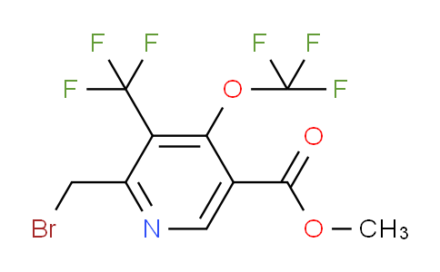 AM144030 | 1805033-51-5 | Methyl 2-(bromomethyl)-4-(trifluoromethoxy)-3-(trifluoromethyl)pyridine-5-carboxylate