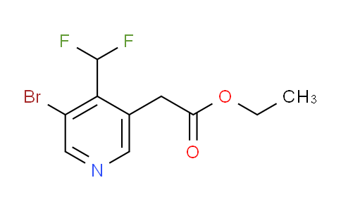 AM144031 | 1805303-73-4 | Ethyl 3-bromo-4-(difluoromethyl)pyridine-5-acetate