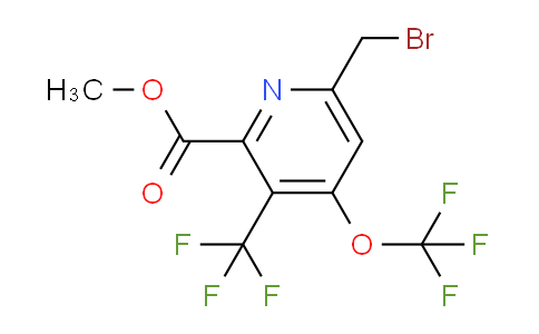 AM144035 | 1806775-72-3 | Methyl 6-(bromomethyl)-4-(trifluoromethoxy)-3-(trifluoromethyl)pyridine-2-carboxylate
