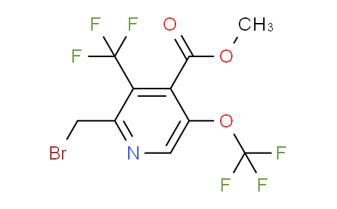 AM144036 | 1804441-01-7 | Methyl 2-(bromomethyl)-5-(trifluoromethoxy)-3-(trifluoromethyl)pyridine-4-carboxylate