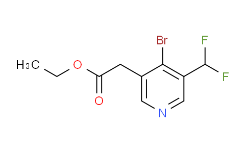AM144038 | 1806019-28-2 | Ethyl 4-bromo-3-(difluoromethyl)pyridine-5-acetate