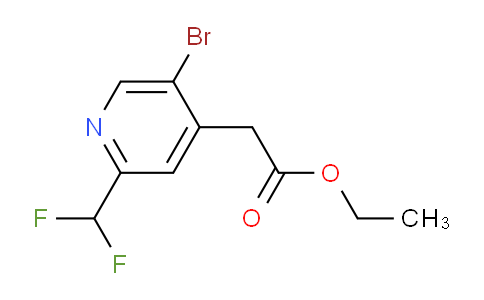 AM144040 | 1806758-14-4 | Ethyl 5-bromo-2-(difluoromethyl)pyridine-4-acetate