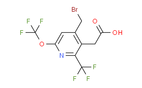 AM144041 | 1805233-10-6 | 4-(Bromomethyl)-6-(trifluoromethoxy)-2-(trifluoromethyl)pyridine-3-acetic acid