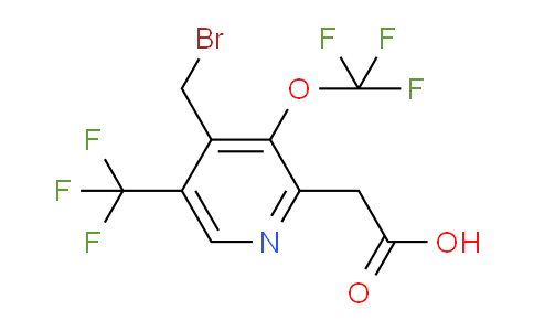AM144042 | 1806777-46-7 | 4-(Bromomethyl)-3-(trifluoromethoxy)-5-(trifluoromethyl)pyridine-2-acetic acid