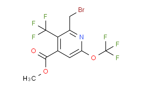 AM144046 | 1805033-53-7 | Methyl 2-(bromomethyl)-6-(trifluoromethoxy)-3-(trifluoromethyl)pyridine-4-carboxylate