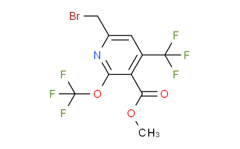 AM144049 | 1803989-59-4 | Methyl 6-(bromomethyl)-2-(trifluoromethoxy)-4-(trifluoromethyl)pyridine-3-carboxylate