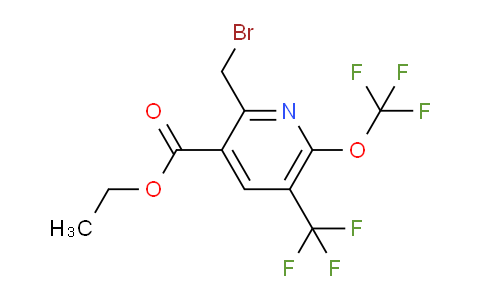 AM144051 | 1804864-93-4 | Ethyl 2-(bromomethyl)-6-(trifluoromethoxy)-5-(trifluoromethyl)pyridine-3-carboxylate