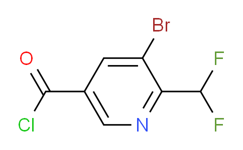 AM144052 | 1805321-46-3 | 3-Bromo-2-(difluoromethyl)pyridine-5-carbonyl chloride