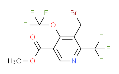 AM144058 | 1803989-66-3 | Methyl 3-(bromomethyl)-4-(trifluoromethoxy)-2-(trifluoromethyl)pyridine-5-carboxylate