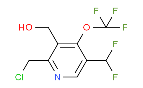 AM144065 | 1804908-51-7 | 2-(Chloromethyl)-5-(difluoromethyl)-4-(trifluoromethoxy)pyridine-3-methanol