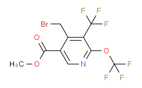AM144067 | 1804672-46-5 | Methyl 4-(bromomethyl)-2-(trifluoromethoxy)-3-(trifluoromethyl)pyridine-5-carboxylate