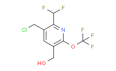 AM144076 | 1805153-80-3 | 3-(Chloromethyl)-2-(difluoromethyl)-6-(trifluoromethoxy)pyridine-5-methanol