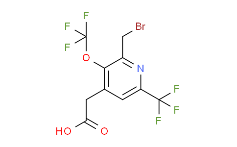 AM144078 | 1805165-45-0 | 2-(Bromomethyl)-3-(trifluoromethoxy)-6-(trifluoromethyl)pyridine-4-acetic acid