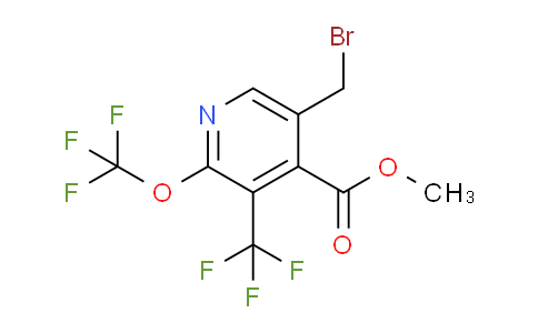 AM144080 | 1806756-93-3 | Methyl 5-(bromomethyl)-2-(trifluoromethoxy)-3-(trifluoromethyl)pyridine-4-carboxylate
