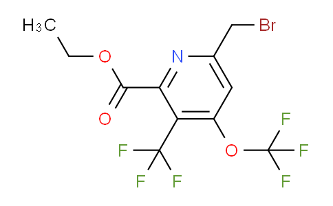 AM144090 | 1806170-11-5 | Ethyl 6-(bromomethyl)-4-(trifluoromethoxy)-3-(trifluoromethyl)pyridine-2-carboxylate