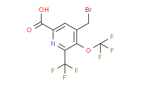AM144092 | 1805290-68-9 | 4-(Bromomethyl)-3-(trifluoromethoxy)-2-(trifluoromethyl)pyridine-6-carboxylic acid