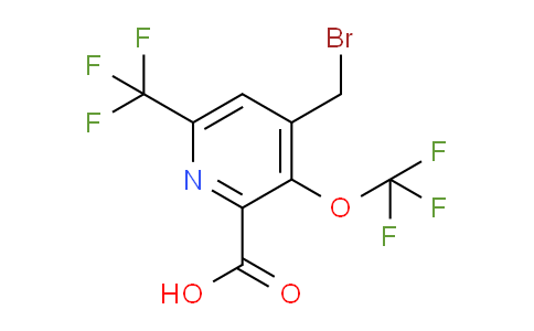 AM144094 | 1805015-38-6 | 4-(Bromomethyl)-3-(trifluoromethoxy)-6-(trifluoromethyl)pyridine-2-carboxylic acid
