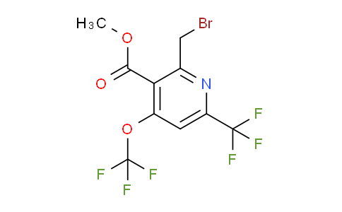 AM144106 | 1805291-01-3 | Methyl 2-(bromomethyl)-4-(trifluoromethoxy)-6-(trifluoromethyl)pyridine-3-carboxylate
