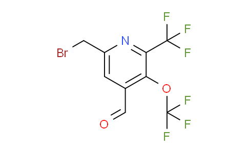 AM144111 | 1804863-64-6 | 6-(Bromomethyl)-3-(trifluoromethoxy)-2-(trifluoromethyl)pyridine-4-carboxaldehyde