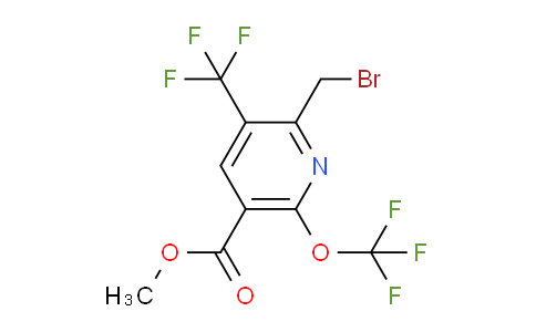 AM144114 | 1804441-12-0 | Methyl 2-(bromomethyl)-6-(trifluoromethoxy)-3-(trifluoromethyl)pyridine-5-carboxylate