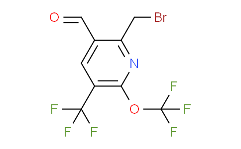 AM144116 | 1805295-78-6 | 2-(Bromomethyl)-6-(trifluoromethoxy)-5-(trifluoromethyl)pyridine-3-carboxaldehyde