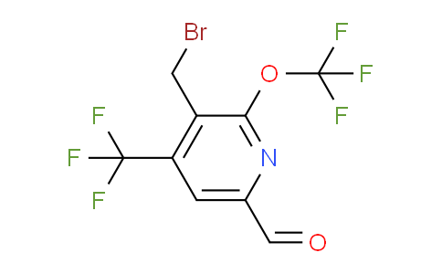 AM144117 | 1804689-72-2 | 3-(Bromomethyl)-2-(trifluoromethoxy)-4-(trifluoromethyl)pyridine-6-carboxaldehyde