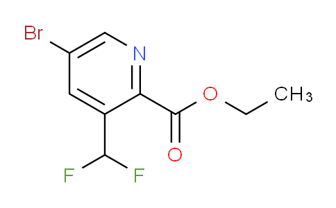 AM144118 | 1805311-87-8 | Ethyl 5-bromo-3-(difluoromethyl)pyridine-2-carboxylate