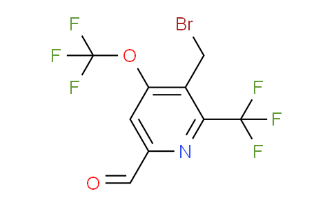 AM144122 | 1805295-99-1 | 3-(Bromomethyl)-4-(trifluoromethoxy)-2-(trifluoromethyl)pyridine-6-carboxaldehyde