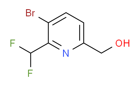 AM144123 | 1805296-27-8 | 3-Bromo-2-(difluoromethyl)pyridine-6-methanol