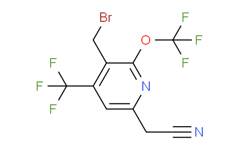 AM144124 | 1804006-61-8 | 3-(Bromomethyl)-2-(trifluoromethoxy)-4-(trifluoromethyl)pyridine-6-acetonitrile