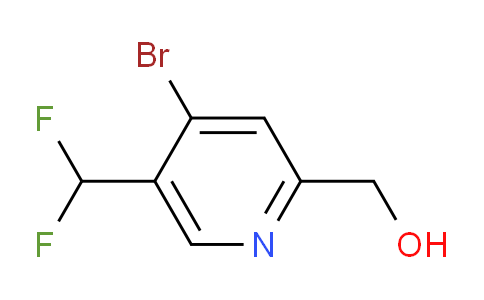 4-Bromo-5-(difluoromethyl)pyridine-2-methanol