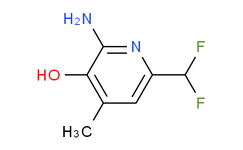 2-Amino-6-(difluoromethyl)-3-hydroxy-4-methylpyridine