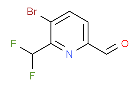 AM144146 | 1805296-75-6 | 3-Bromo-2-(difluoromethyl)pyridine-6-carboxaldehyde