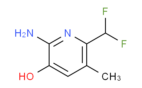 2-Amino-6-(difluoromethyl)-3-hydroxy-5-methylpyridine