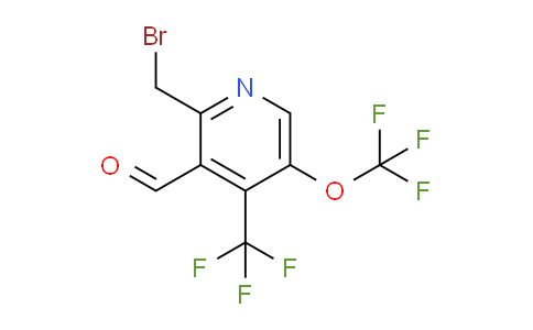 AM144153 | 1805232-46-5 | 2-(Bromomethyl)-5-(trifluoromethoxy)-4-(trifluoromethyl)pyridine-3-carboxaldehyde