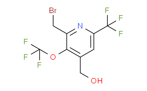 AM144155 | 1804863-49-7 | 2-(Bromomethyl)-3-(trifluoromethoxy)-6-(trifluoromethyl)pyridine-4-methanol