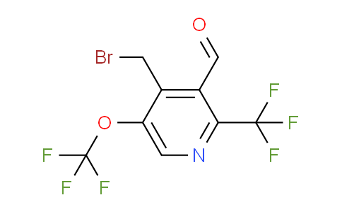 AM144159 | 1804689-86-8 | 4-(Bromomethyl)-5-(trifluoromethoxy)-2-(trifluoromethyl)pyridine-3-carboxaldehyde