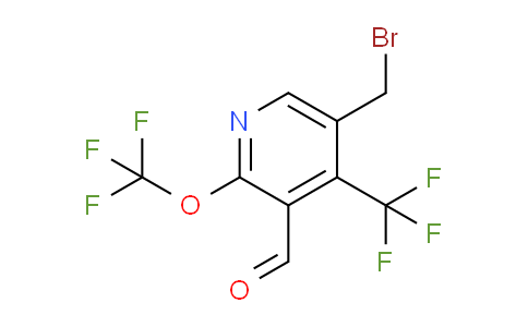 AM144160 | 1806169-99-2 | 5-(Bromomethyl)-2-(trifluoromethoxy)-4-(trifluoromethyl)pyridine-3-carboxaldehyde