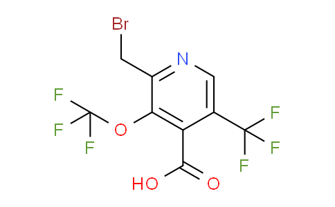 AM144163 | 1804863-90-8 | 2-(Bromomethyl)-3-(trifluoromethoxy)-5-(trifluoromethyl)pyridine-4-carboxylic acid