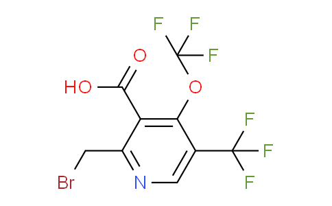 AM144164 | 1804690-16-1 | 2-(Bromomethyl)-4-(trifluoromethoxy)-5-(trifluoromethyl)pyridine-3-carboxylic acid