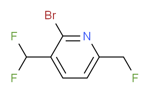 AM144166 | 1805295-16-2 | 2-Bromo-3-(difluoromethyl)-6-(fluoromethyl)pyridine