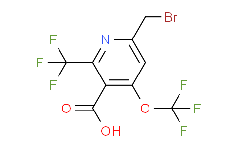 AM144167 | 1806775-67-6 | 6-(Bromomethyl)-4-(trifluoromethoxy)-2-(trifluoromethyl)pyridine-3-carboxylic acid