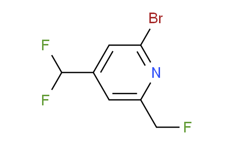 AM144172 | 1805201-88-0 | 2-Bromo-4-(difluoromethyl)-6-(fluoromethyl)pyridine