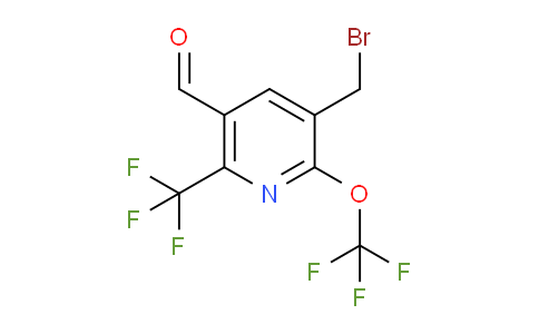 AM144174 | 1806762-74-2 | 3-(Bromomethyl)-2-(trifluoromethoxy)-6-(trifluoromethyl)pyridine-5-carboxaldehyde