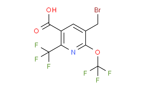 AM144177 | 1806170-04-6 | 3-(Bromomethyl)-2-(trifluoromethoxy)-6-(trifluoromethyl)pyridine-5-carboxylic acid