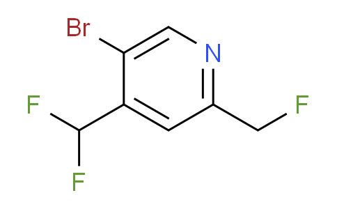 AM144180 | 1806781-94-1 | 5-Bromo-4-(difluoromethyl)-2-(fluoromethyl)pyridine