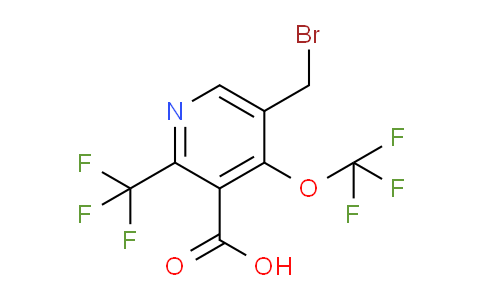 AM144182 | 1804864-28-5 | 5-(Bromomethyl)-4-(trifluoromethoxy)-2-(trifluoromethyl)pyridine-3-carboxylic acid