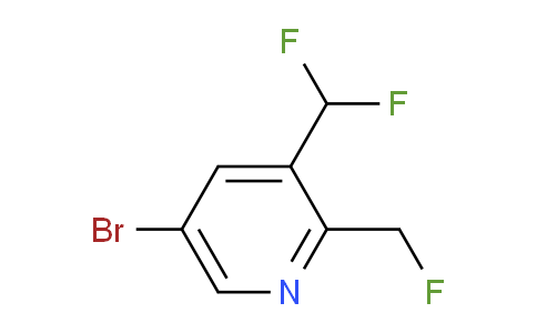 AM144184 | 1805310-86-4 | 5-Bromo-3-(difluoromethyl)-2-(fluoromethyl)pyridine